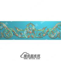 欧式方形洋花精雕图（OSYH-038）