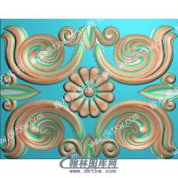 欧式方形洋花精雕图（OSYH-131）