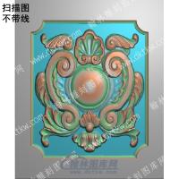 欧式方形洋花扫描图（OSYH-230）