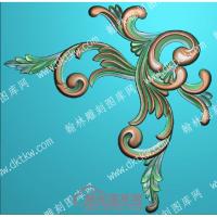 欧式洋花角花精雕图（OSYH-078）