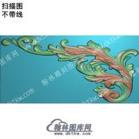 欧式洋花角花精雕图（OSYH-083）