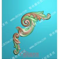 欧式洋花角花精雕图（OSYH-107）