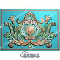 欧式冒顶洋花精雕图（OSYH-256）