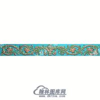 欧式冒顶长条洋花精雕图（OSYH-412）