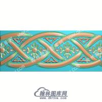 欧式长条洋花精雕图（OSYH-009）