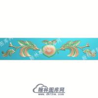 欧式长条洋花精雕图（OSYH-049）