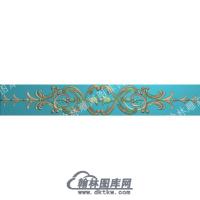 欧式长条洋花精雕图（OSYH-051）