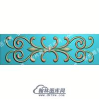 欧式长条洋花精雕图（OSYH-053）