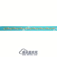 欧式长条洋花精雕图（OSYH-064）
