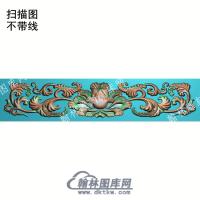 欧式长条洋花扫描图（OSYH-148）