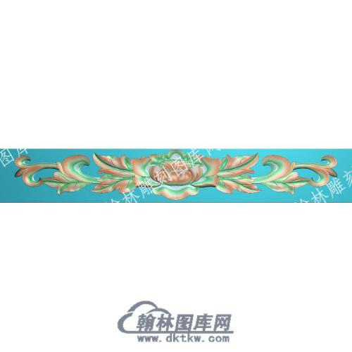 欧式长条洋花精雕图（OSYH-444）