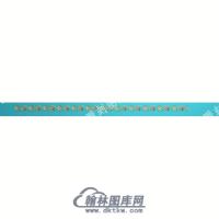 欧式长条洋花葡萄精雕图（OSYH-014）