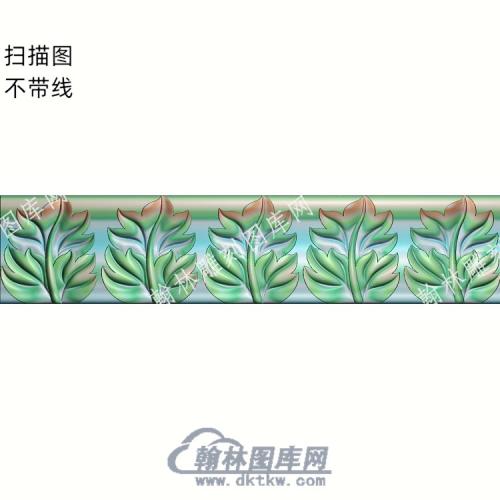 欧式洋花树叶扫描图（OSYH-040）