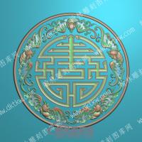 中式蝙蝠精雕图（ZSDW-030）
