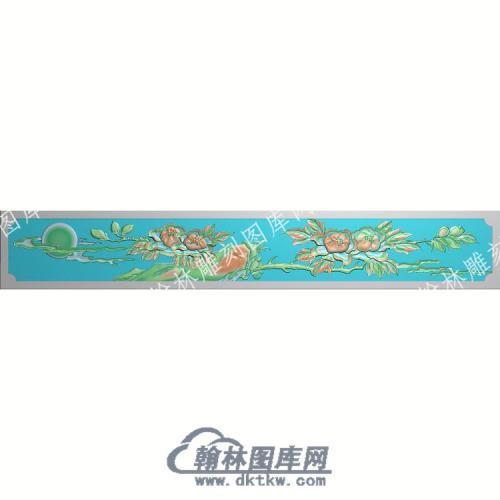 中式花精雕图（ZSZW-128）