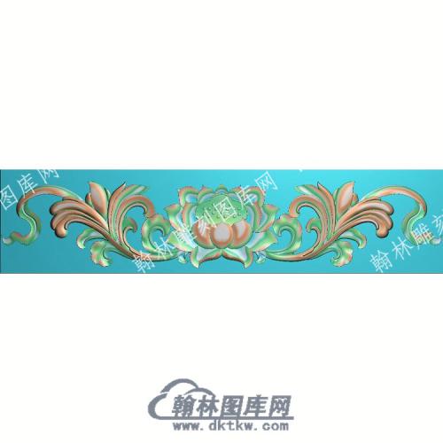 中式莲花精雕图（ZSZW-066）