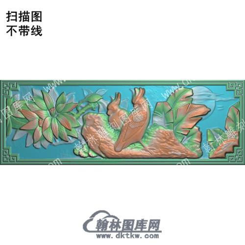 中式花鸟扫描图（ZSDW-196）