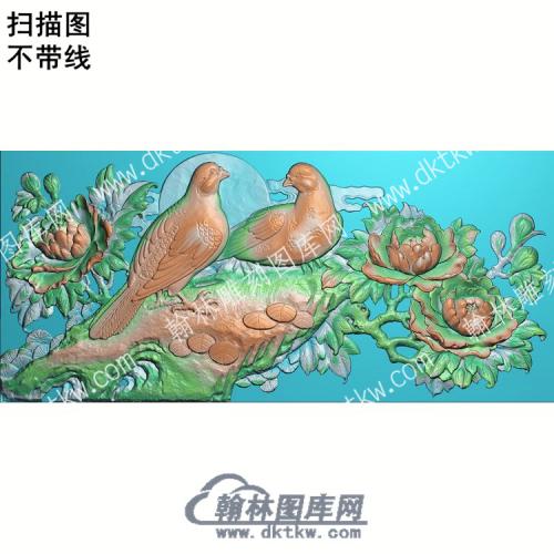 中式花鸟扫描图（ZSDW-234）