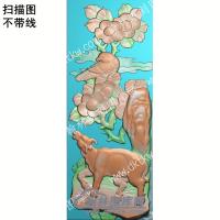 中式花鸟牛扫描图（ZSDW-310）
