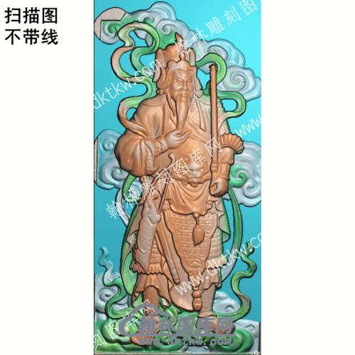 中式门神扫描图（ZSRW-077）