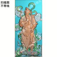中式门神扫描图（ZSRW-101）