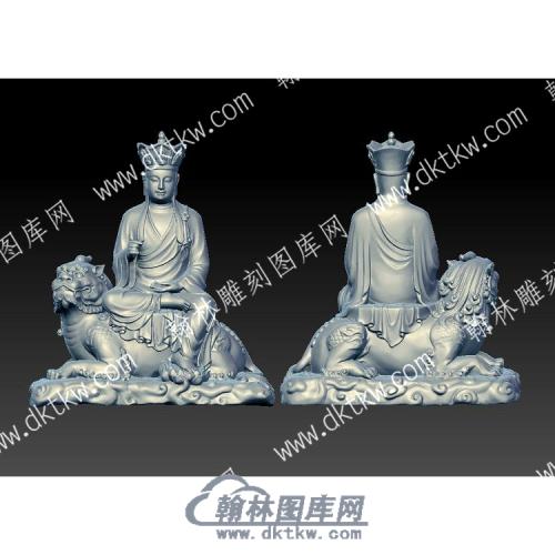 地藏王雕塑立体圆雕图（YDFX-023）