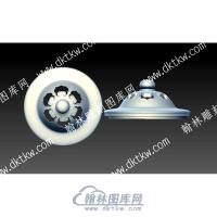 香炉顶盖立体圆雕图（YDXL-006）