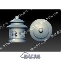 香薰炉香炉立体圆雕图（YDXL-003）
