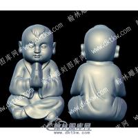 双手合十茶宠立体圆雕图（YDCC-024）