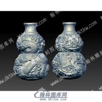 龙葫芦立体圆雕图（YDHL-014）