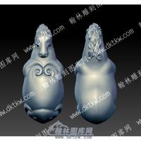 马手把件立体圆雕图（YDSBJ-015）