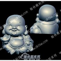 卡通弥勒佛布袋佛大肚佛佛像立体圆雕图（YDFX-036）