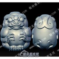貔貅立体圆雕图（YDDW-100）