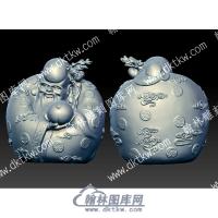 寿星立体圆雕图（YDRW-030）