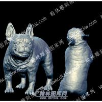 狗立体圆雕图（（YDDW-203））