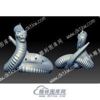 毒蛇立体圆雕图（YDDW-360）
