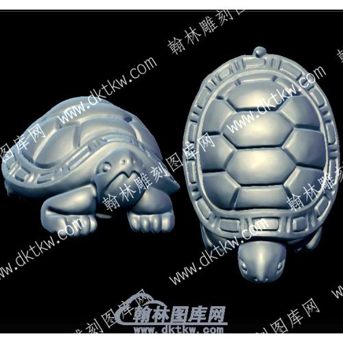乌龟立体圆雕图（YDDW-289）