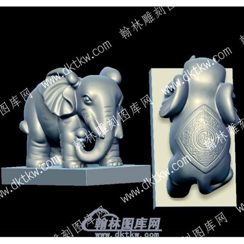 大象财立体圆雕图（YDDW-306）