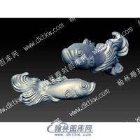 金鱼立体圆雕图（YDDW-313）