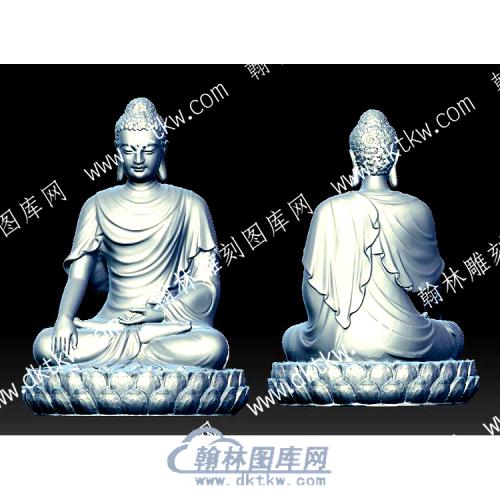 佛祖佛像立体圆雕图（YDFX-059）
