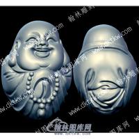 核雕弥勒佛立体圆雕图（HMLF-051）
