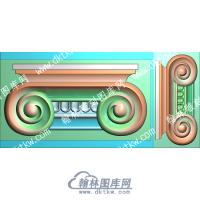 欧式柱头精雕图（OSZT-015）