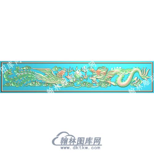 中式龙凤精雕图（ZSLF-025）