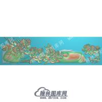 中式菊花精雕图（ZSZW-463）