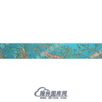 中式梅兰竹菊精雕图（ZSZW-454）