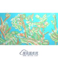 芭蕉精雕图（ZSZW-605）