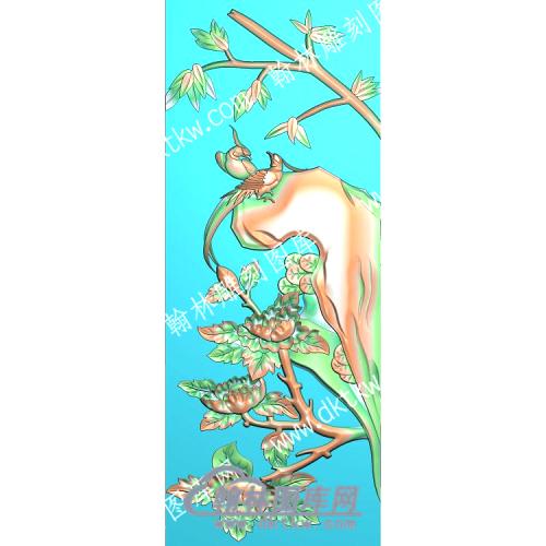 中式花鸟精雕图（ZSDW-537）