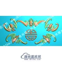 五蝙蝠精雕图（ZSDW-402）