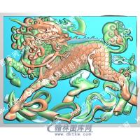 麒麟精雕图（ZSDW-450）