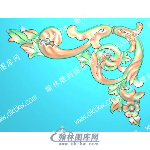 欧式角花洋花精雕图（OSYH-633）